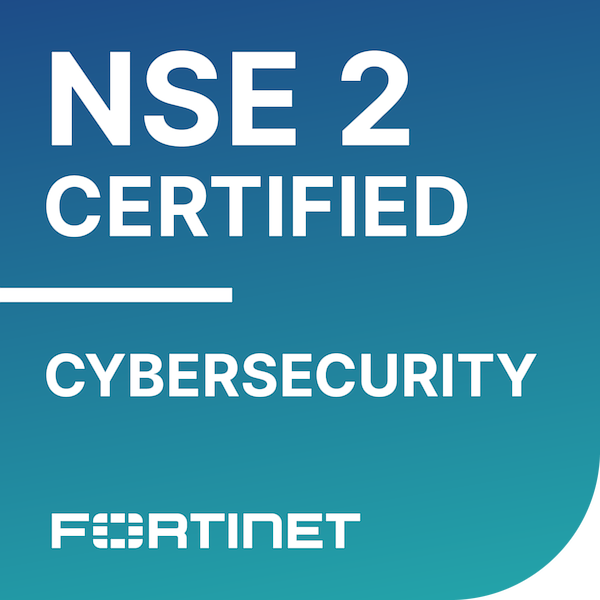 Fortinet NSE 2 Certified - Cybersecurity